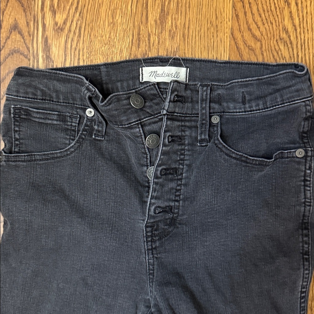 Madewell 10” High-Rise Skinny Stretch Jeans size 27